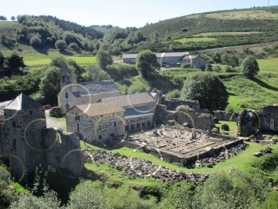 Anamorphose sur l'Ancienne Abbaye Cistercienne de Mazan