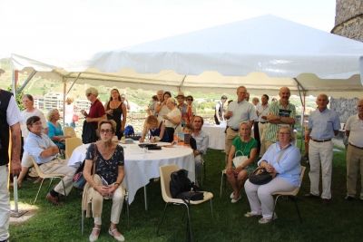 Banquet sur la terrasse du Château