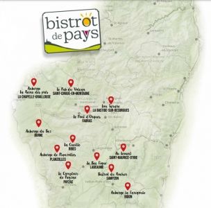Bistrots de Pays - Carte