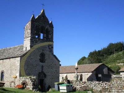Clocher de l'Eglise de Mazan