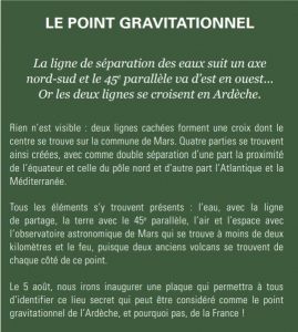 Point Gravitationnel