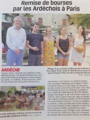 Photo Nos boursiers 2018